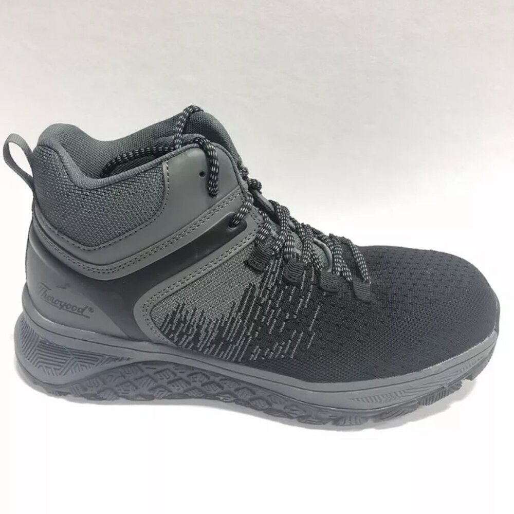 Thorogood Men’s AST Mid, Grey Work Sneakers, Size 8.5M